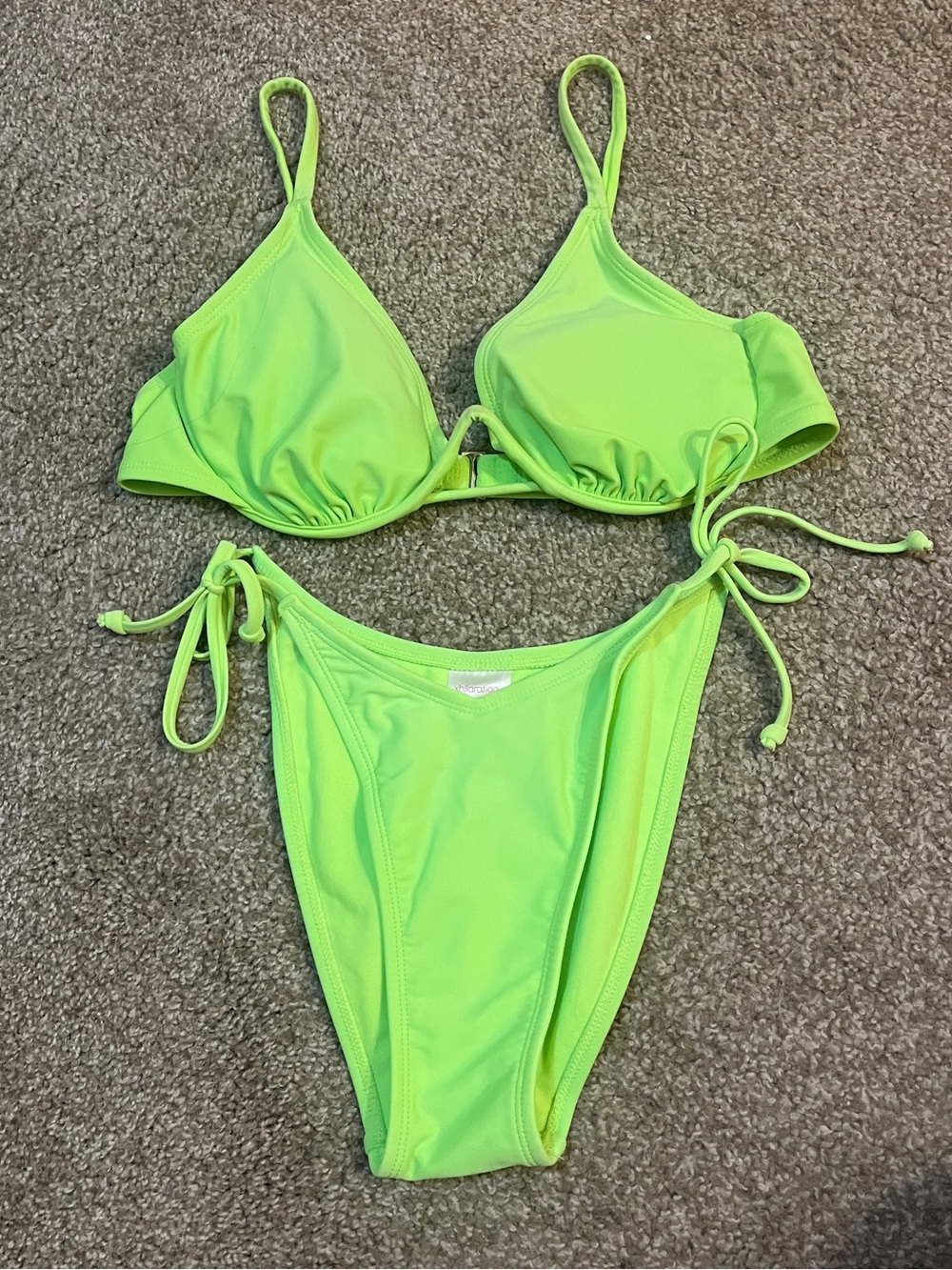 Neon Green Bikini